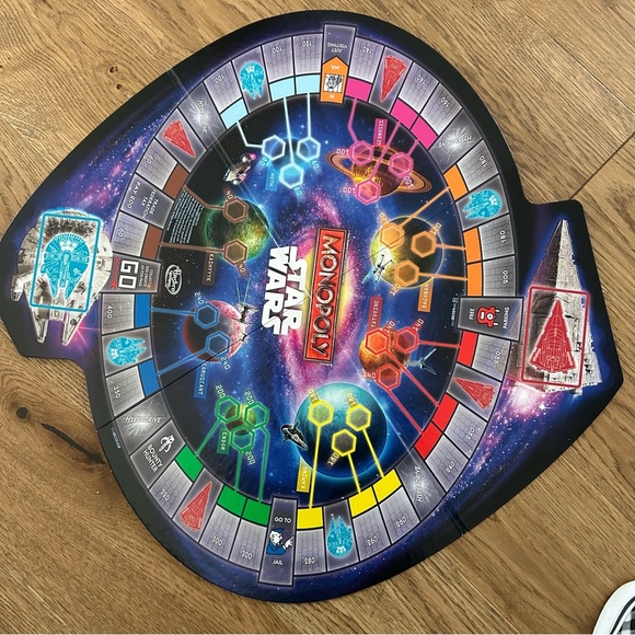 Star Wars Monopoly Game - Black and Blue - Picture 4 of 7